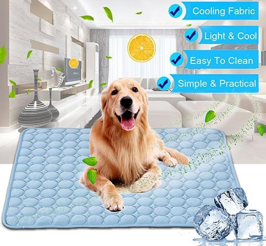 Ice Silk Cooling Pad for Dogs & Cats