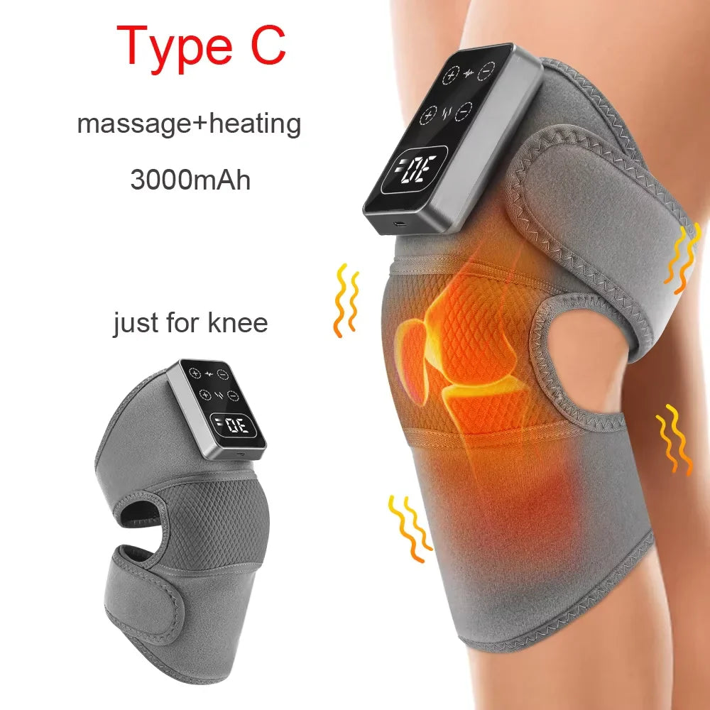 Heated Knee Massager with Vibration
